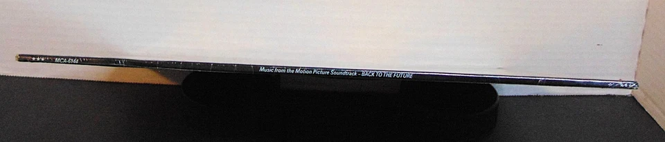Back to the Future OST - 1985 MCA Records 6144 Huey Lewis Vinyl LP NM SHRINK - Image 3 of 4