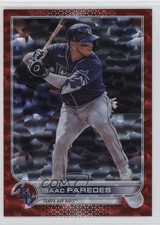 2022 Topps Update Red Foil 140/199 Isaac Paredes #US123 uk2