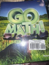 Go Math! (StA) Student Edition Set Vol 1 & 2 Grade 3 2016 SEALED Set