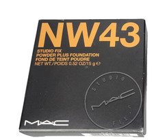 MAC COSMETICS STUDIO FIX POWDER PLUS FOUNDATION 0.52 OZ/15g NW43