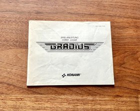 Nintendo NES Gradius - Modul + Spielanleitung + Nintendo Schuber
