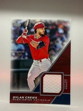 Topps 2025 Series 1 Dylan Crews Nationals Major League Material MLM-DC