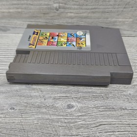 Double Dribble Track & Field II 2 Nintendo Nes Juego Lote Probado Funcionando 