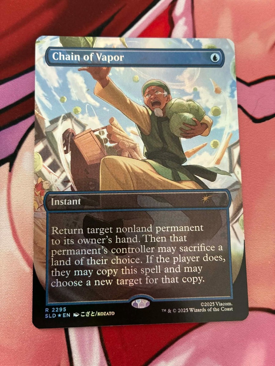 Secret Lair Drop Series Chain of Vapor (Rainbow Foil) Foil NM Fast