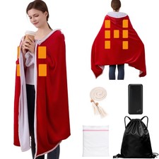 Wearable Heated Blanket with 20000mAh Power Bank, 11 Heating Zones, 3 Heat Le...