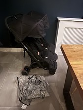 Black Mountain Buggy Nano Duo Double / TwinPushchair / Stroller with Raincover