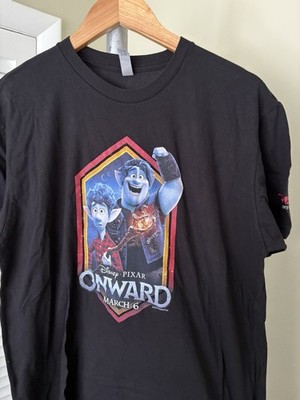 Disneys Pixar Onward T Shirt L  Partners Edition Movie Promo March 6 Dated