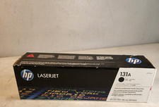 HP 131A CF210A Black Toner Cartridge Genuine New Sealed Open Box free ship