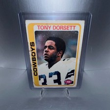 Topps Tony Dorsett Dallas Cowboys #315 1978 NFL Football Trading Card