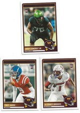 2025 Panini Score Josh Conerly Jr, Trey Amos, & Ja'Corey Brooks 3 Card RC Lot