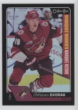 2016 Upper Deck O-Pee-Chee Update Black Rainbow Foil 22/100 Christian Dvorak y3r