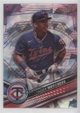 2022 Bowman's Best Top Prospects Atomic Refractor Yasser Mercedes #TP-25 10yf
