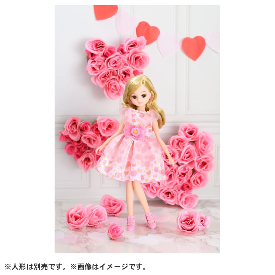 Takara Tomy Licca Doll Dress LW-01 Sweet Bouquet