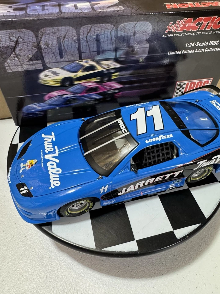 Dale Jarrett #11 True Value IROC INDY Win 2002 1/24 Nascar Diecast - Imagem 4 de 4