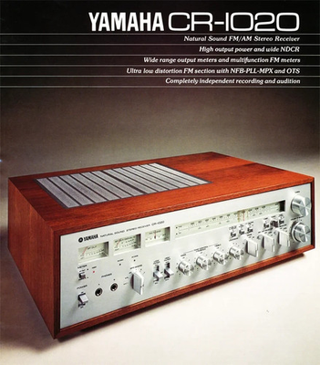 #ad YAMAHA CR1020 STEREO REC NATURAL SOUND FULLY SERVICED WARRANTY PRISTINE COND A10 $1969.88