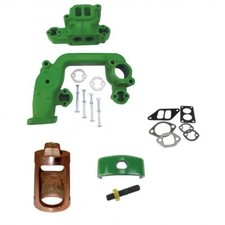 Intake And Exhaust Manifold Kit Fits John Deere 60 620 630 A4641r A4640r A4645r