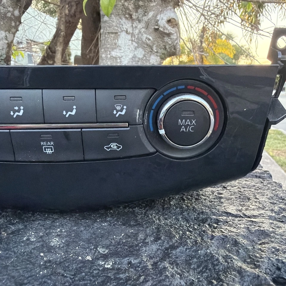 2013-2015 NISSAN ALTIMA AC HEATER CLIMATE CONTROL TEMPERATURE FAN REAR DEFROSTER - Image 4 of 4