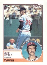1983 Topps #499 Jeff Little