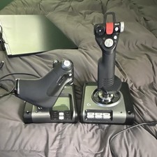 Logitech X52 Professional HOTAS Flight Stick  Throttle Controller Wired PC