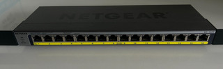 NETGEAR GS116PP 16 Port PoE/PoE Gigabit Switch