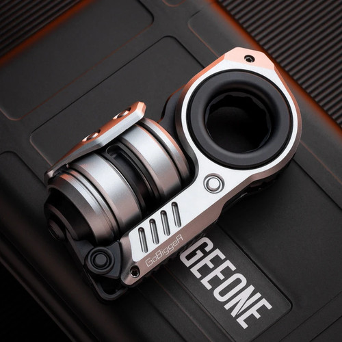 Lega Alluminio Quick Silver Aurora Push Slider Multifunzionale Giocattoli EDC Regali - Foto 8 di 14