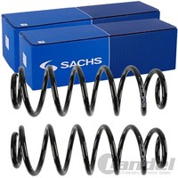 2X Sachs Fahrwerksfedern Satz Hinten Passend FÜR VW Golf Scirocco Links+Rechts