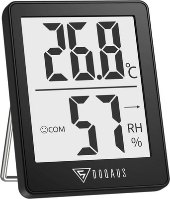 Benutzerfreundliches Raumthermometer - Celsius & Fahrenheit