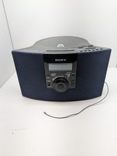 Sony Dream Machine ICF-CD823 FM AM CD Clock Radio Table Top Alarm Tuner Tested 