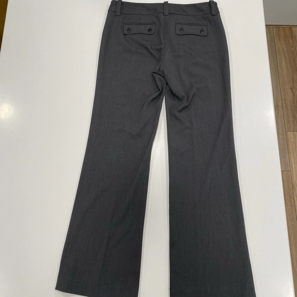 Simply Vera Vera Wang Women Charcoal Gray Dress Pants Size 6 - Image 4 of 4