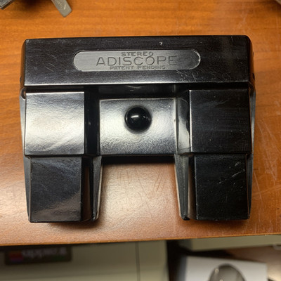 Vintage 1940 s Stereo Adiscope 3-D viewer