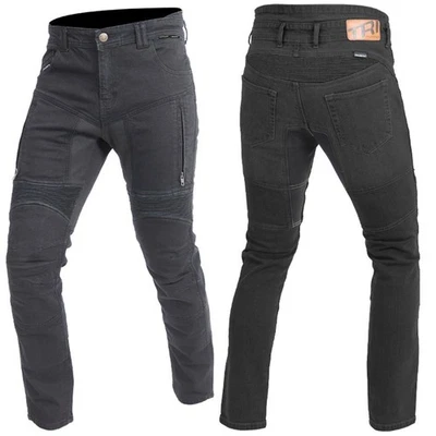 Trilobite Parado Motorrad-Jeans Monolayer Herren schwarz slim fit Motorradhose - Bild 1 von 4