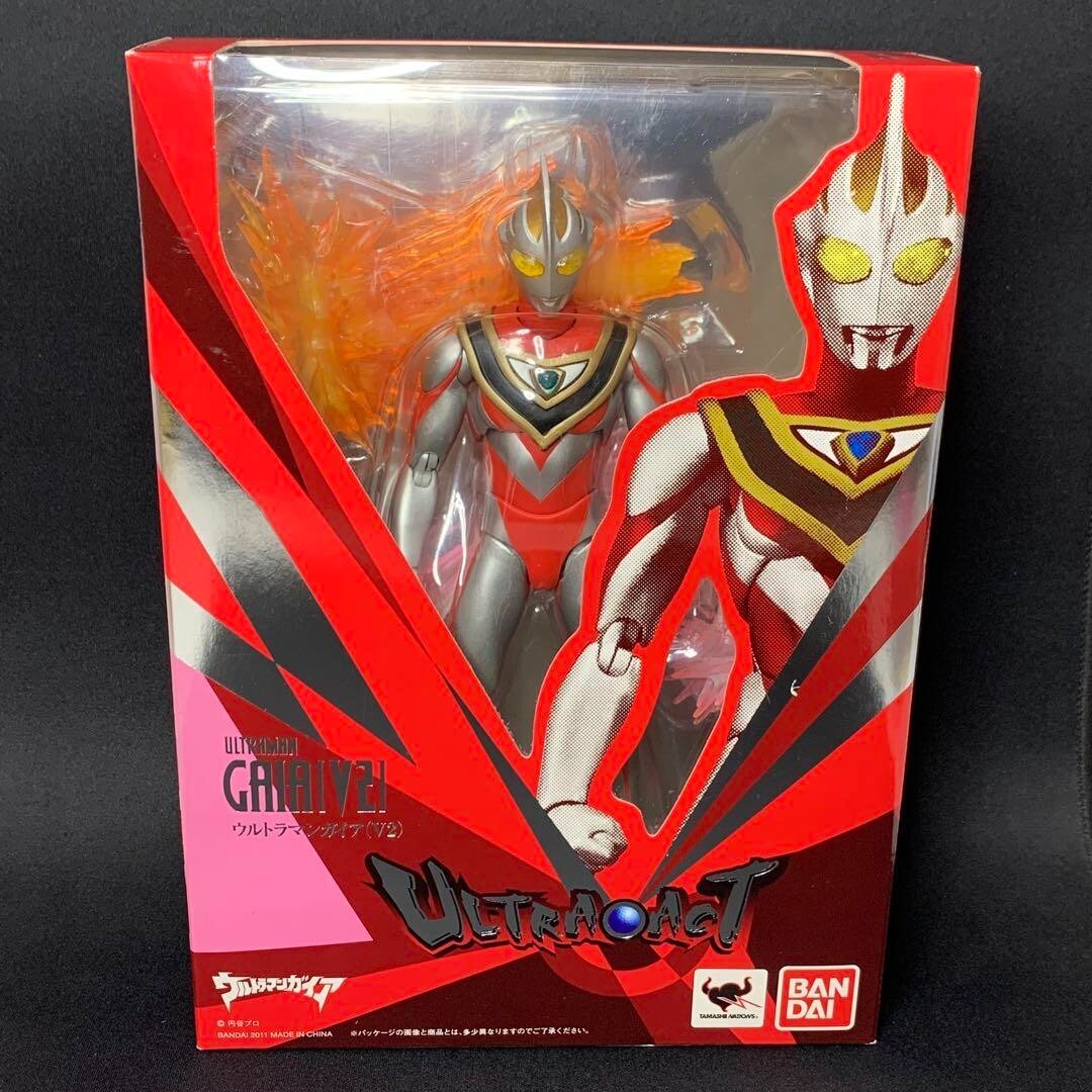 ULTRA-ACT Ultraman Gaia V2 Action Figure Bandai Japan Import