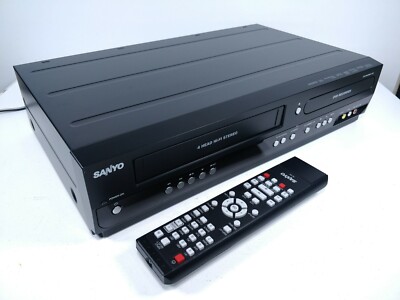 Sanyo FWZV475F DVD Recorder+HDMI VHS/VCR Combo Bundle Unused