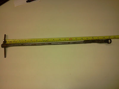 Homemade 9/16 inch T-handle distributor wrench