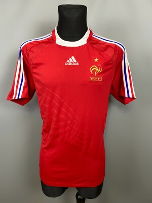 フランス代表 adidas サッカーシャツ ストライプFFF Mサイズ フランス代表 adidas サッカーシャツ ストライプFFF Mサイズ 楽天市場