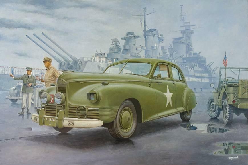 Roden 815 - 1/35 - 1941 Packard Clipper. US military car, WWII Super obniżona cena