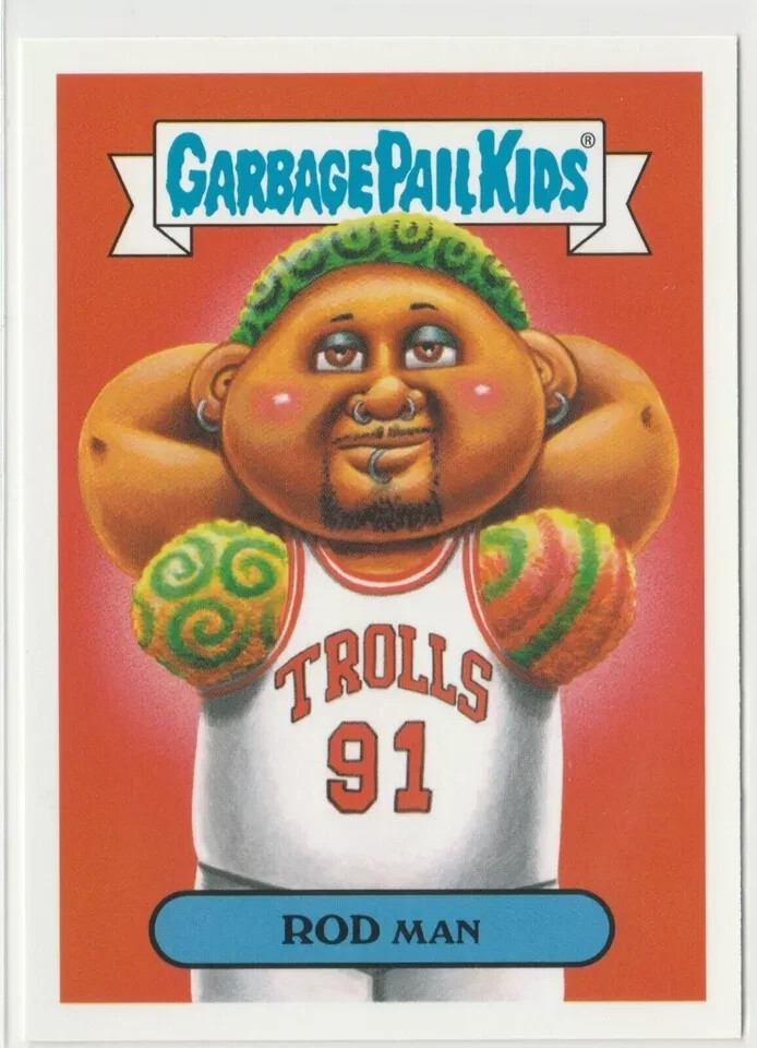 Rod Man #7b Garbage Pail Kids GPK 2019 We Hate the '90s