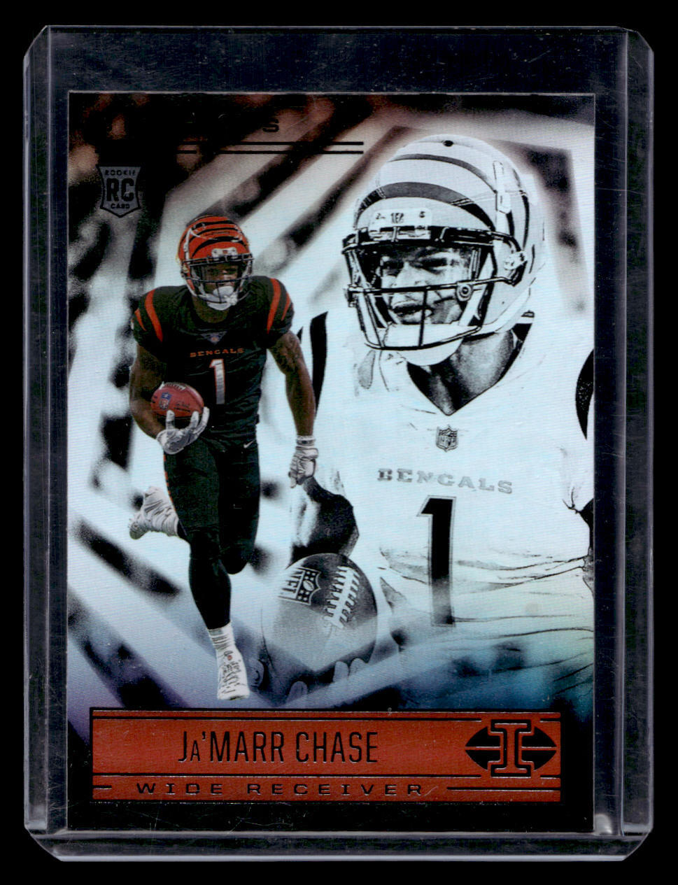 Ja'Marr Chase 2021 Panini Illusions #65 RC Cincinnati Bengals
