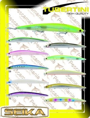 Jerkbait Seika Warrior Long Jerk 150mm 18gr Schwimmend Künstlich Spinning