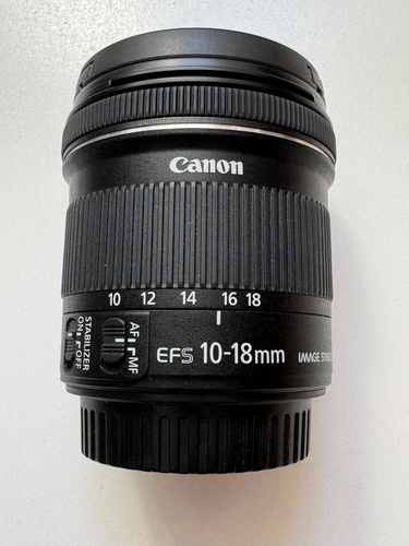 Canon EF-S 10-18 mm F/4.5-5.6 IS STM Objektiv - Neuwertig - Bild 2 von 10
