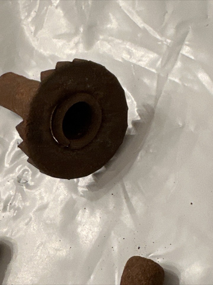 Vintage Wooden Furniture Wheels Casters 1" X 3” Complete Matching Set