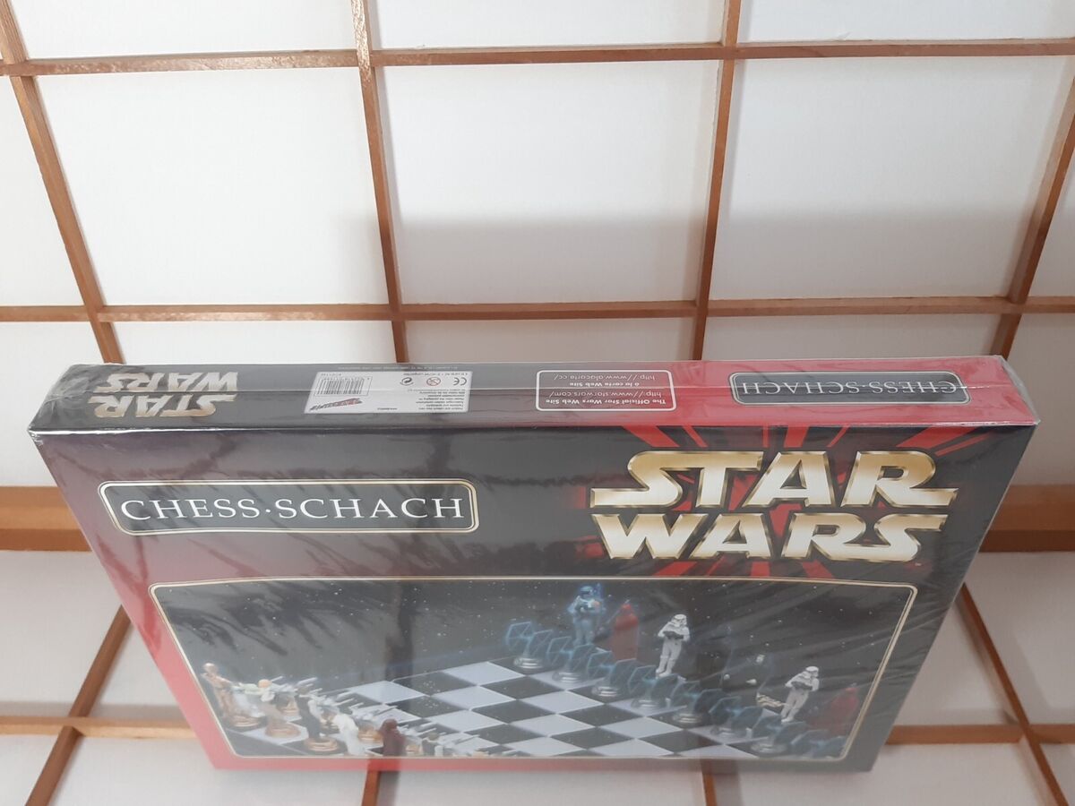 Star Wars 1999 Schach 3D Chess A La Carte New Boxed Sealed Rare VIntage  Trilogy