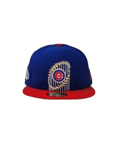 Chicago Cubs NEW ERA MLB 2016 World Series Champs 9 Fifty Cappellini  CAPPELLO-Blu/Rosso | eBay