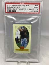 2012 Panini #45 Candy Crofts Blue Mini Byron Nelson PSA 9 (Total Pop 2)