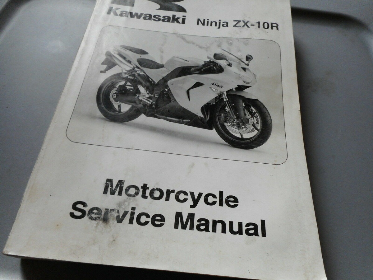 Kawasaki ZX10R ZX1000D OEM Factory Service Repair Manual 99924