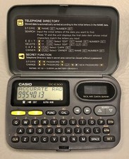 Vtg Casio Electronic Organizer DC-E300 Nice 