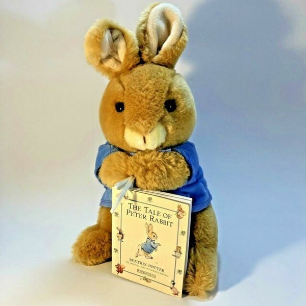 peter rabbit cotton tail collectable plush toy