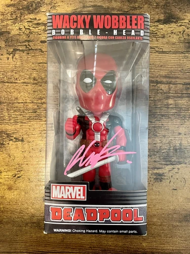Funko Wacky Wobbler: Marvel - Deadpool Rob Liefeld Signed 7/26/2024