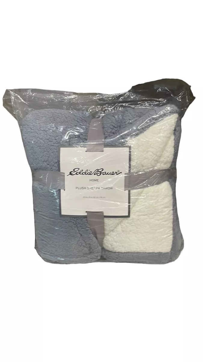Eddie bauer plush online sherpa throw 60x70