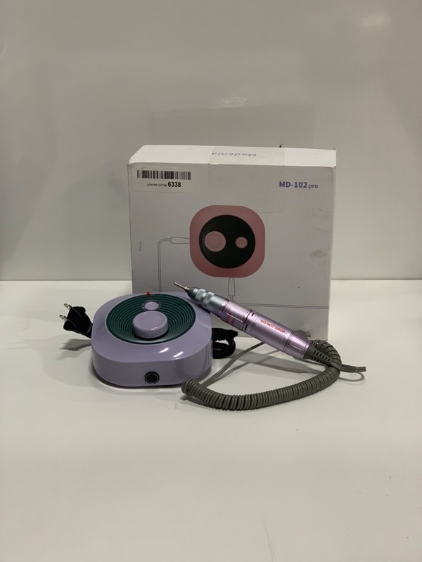 Madenia electric nail drill jmd-108. 35000 RPM European plug (purple)